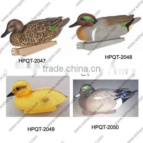 The simulation model of wild duck hunting bait, duck hunting model