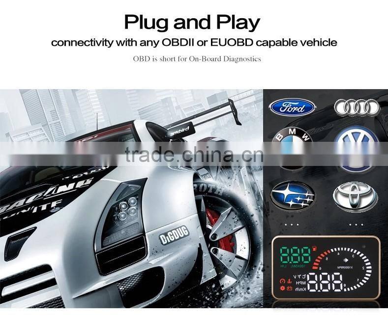 X6 OBD2 Hud Car Head Up Display System