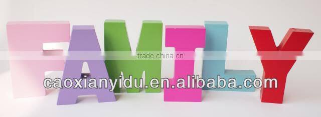 Large Wooden Letter12*9*2.5CM size in Stock Wood Alphabet Letters