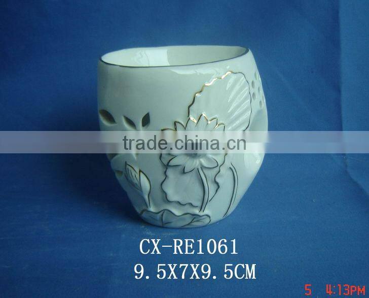 Electric Tart Warmer,oil burner,incense burner,wax melter -Ceramic oil burner