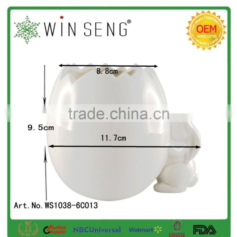 Ceramic Rabbit shaped ceramic funny ashtray