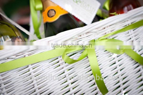 Great wicker wine hamper basket,wine bottle basket