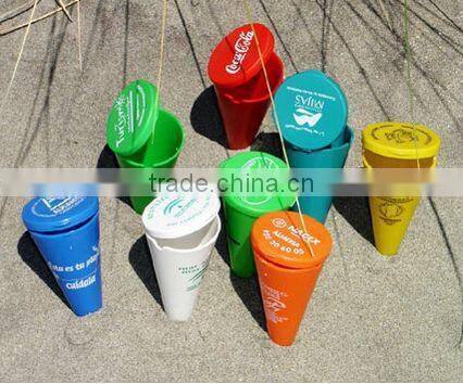 Beach ashtray, promotional beach ashtray