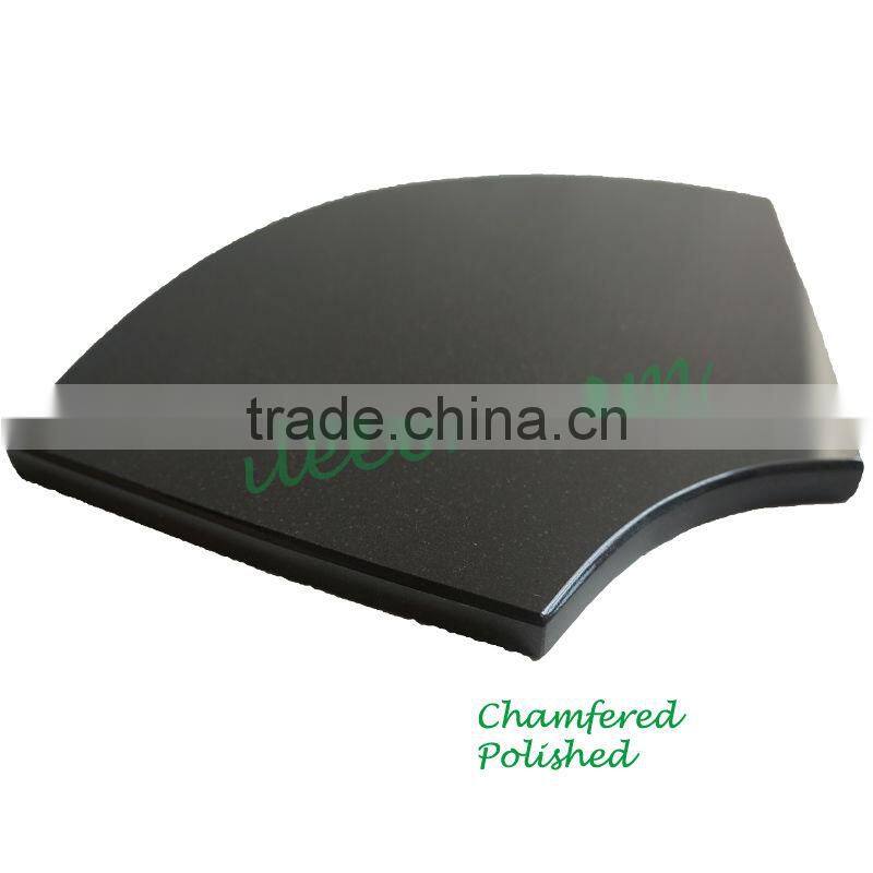 Fan shaped granite memory stone facing stone