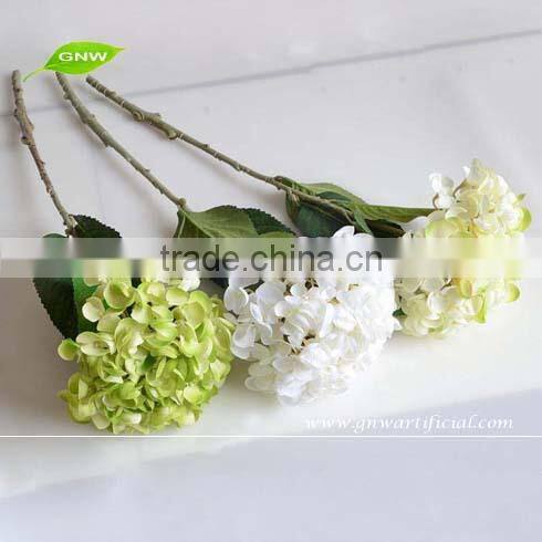 GNW FLH11 Indoor Landscape Artificial Hydrangea Petals Flower Wedding Stage Decoration