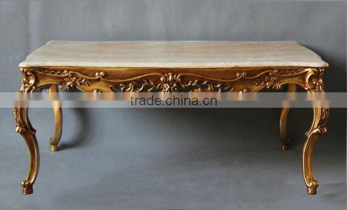 Antique style marble coffee table FA-232P-01