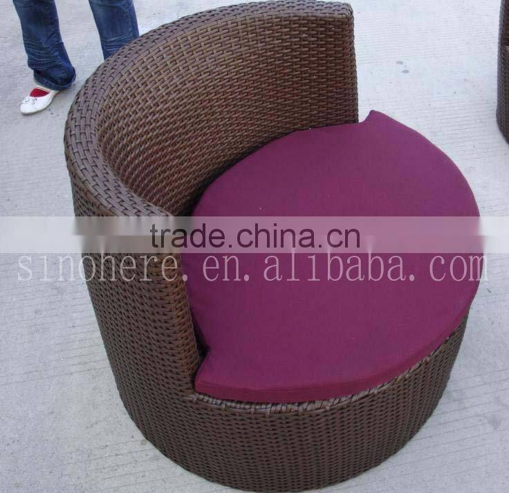 Outdoor Wicker Furniture Rattan Sofa AK1031 Bullet