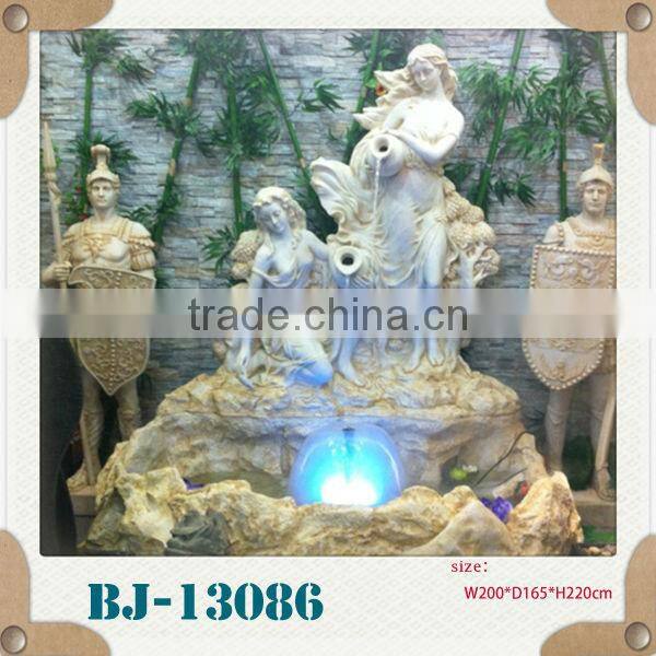 large sandstone garden waterfall sculptures fountain