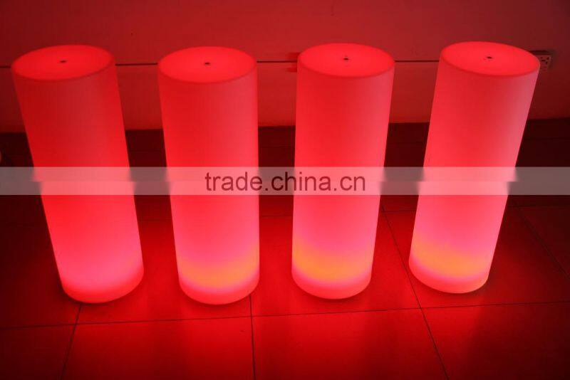 Colored Christmas cylinder shaped lamp shade