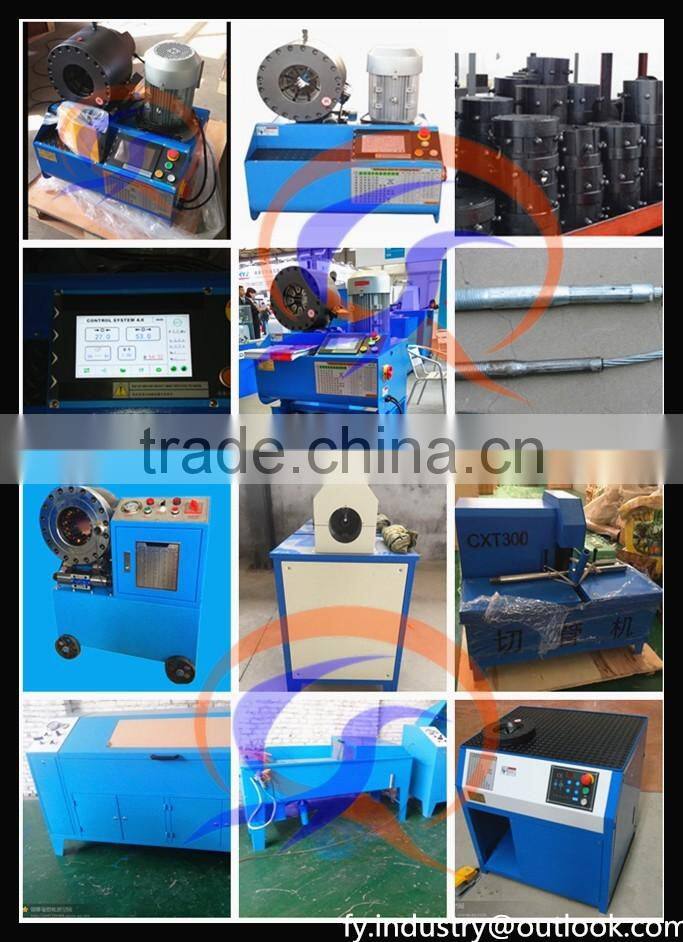 FY91H used hydraulic crimping machine/hose hydraulic crimper machine /steel pipe crimper machine