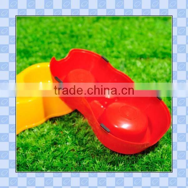 custom portion control plastic dog bowl/OEM automatic portion control plastic dog bowl/custom automatic water dispenser pet bowl