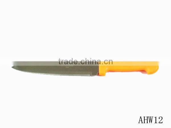 2015 kitchen knife set with plastic handle