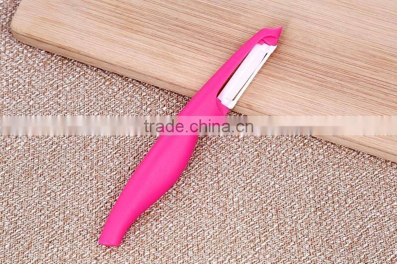 Hot Pink Vegetable Fruit Peeler Bulk Cheap PP Handle Potato Peeler
