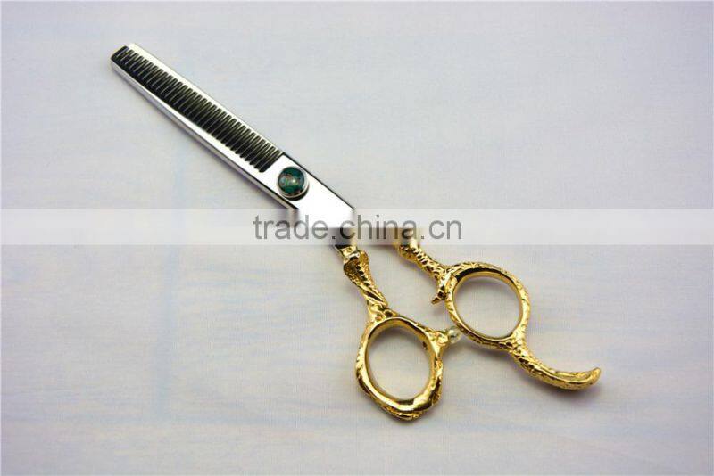 2015 New YF0463Japanese steel zodiac Snake hair scissor