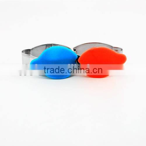 100% food grade kissing fish shape animal cookie cutter for valentine arabic alphabet cookie cutter set