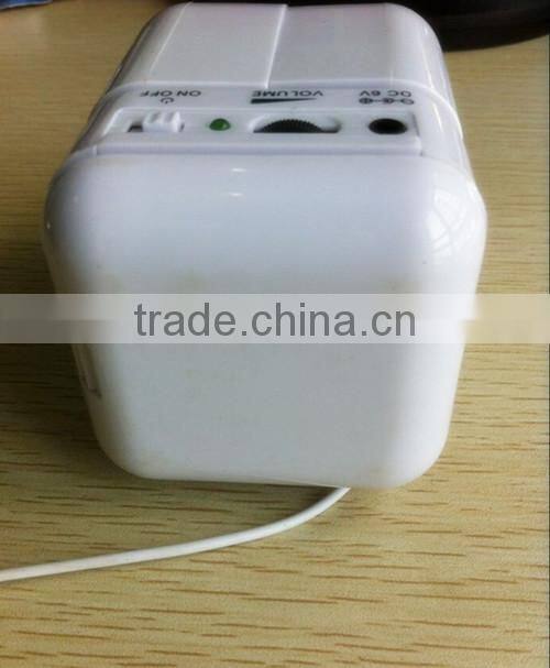 Mini amplified sperakers for cell phone