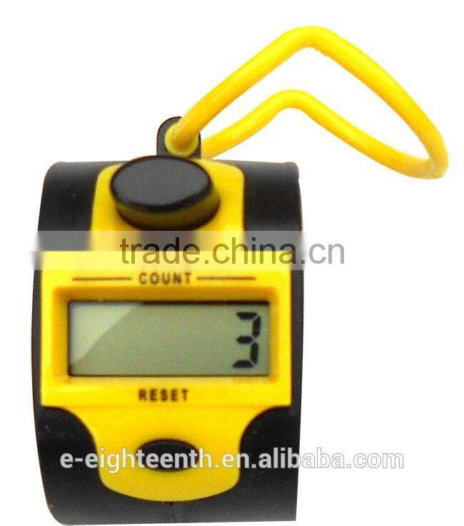 2016 new 5 Digit Electronic Digital LCD Hand Tally Counter For Golf playing