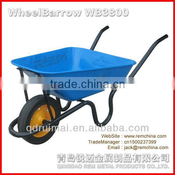 farm construction tools Wheel Barrow WB3800 four Colors 150KG/60LTR