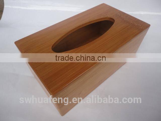 Totally natural bamboo retractable storage for paper towel