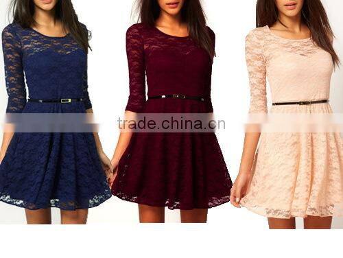 fashionable guangzhou factory price dress quality party wholesale elegant lace evening dresses long