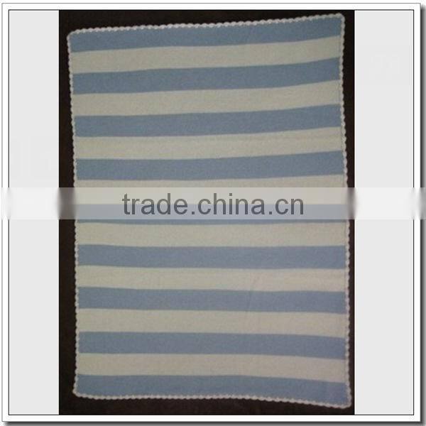 Hot sale soft cashmere baby blanket