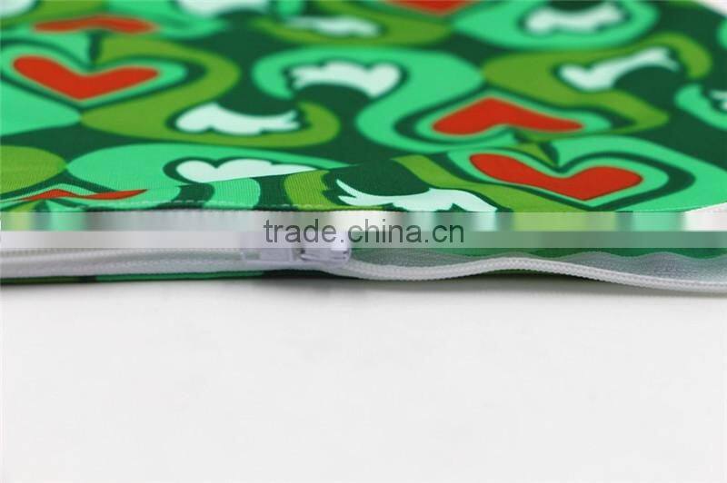 Waterproof baby diaper bags, two zippers swim wet bag