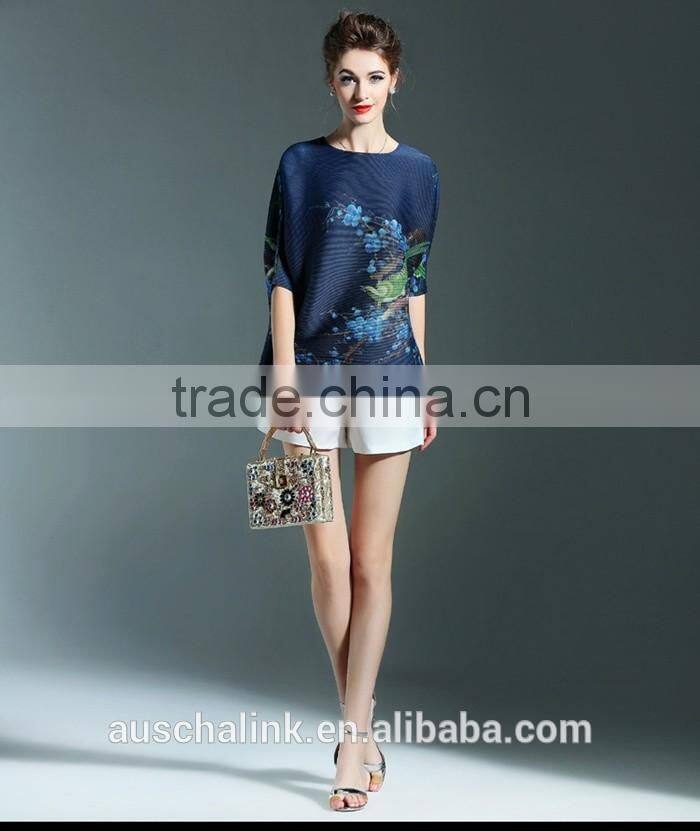hot sell summer women new design fashion tops made in china