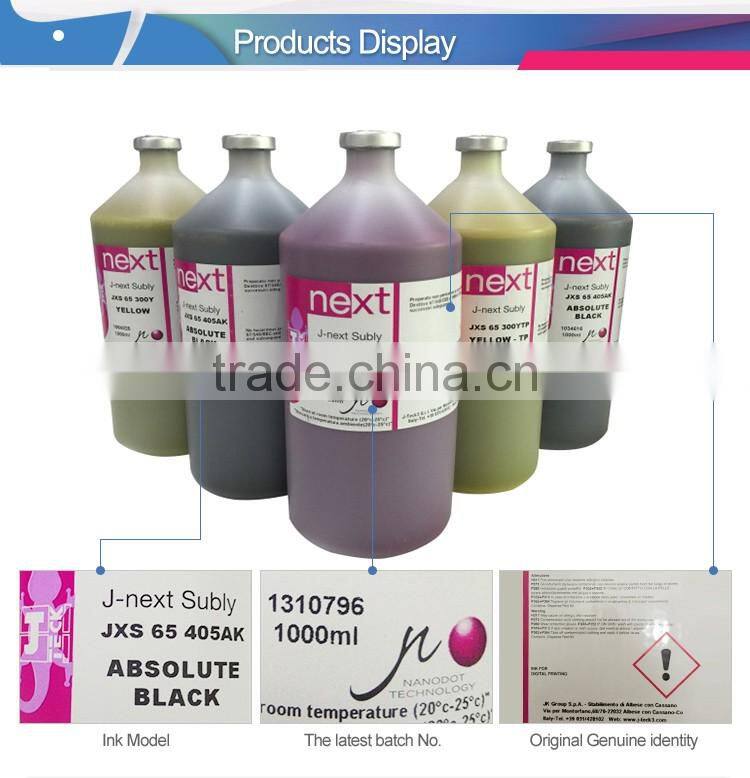 J-next dye sublimation ink for textile