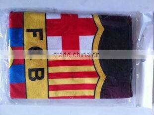 Flat or round promotional microfiber beach towel wholesale