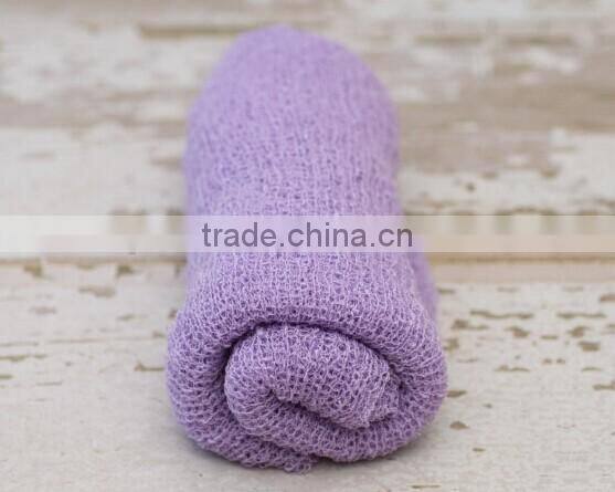 2016 new style china alibaba wholesale cute boutique new born wrap 35*150cm for photo as gift