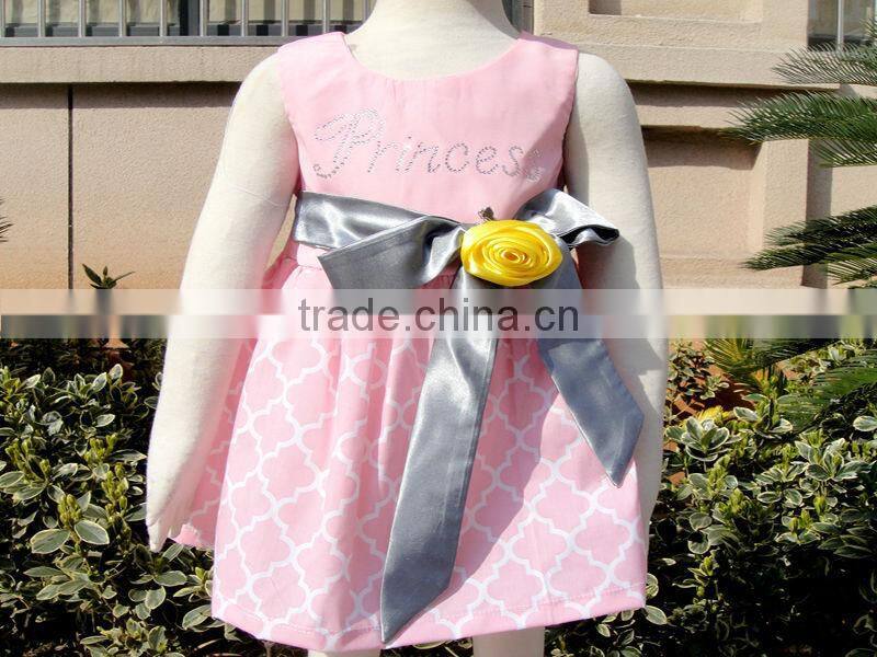 2014 newest lovely baby girls' petti dress made in China