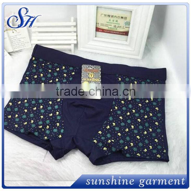 2017 New Style Design Fashion Sexy Men's Underwear Boxers Boy Shorts