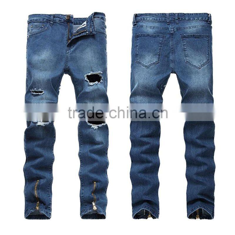 Designer Men Jeans 2017 High Street Store Must Haves OEM Made in China