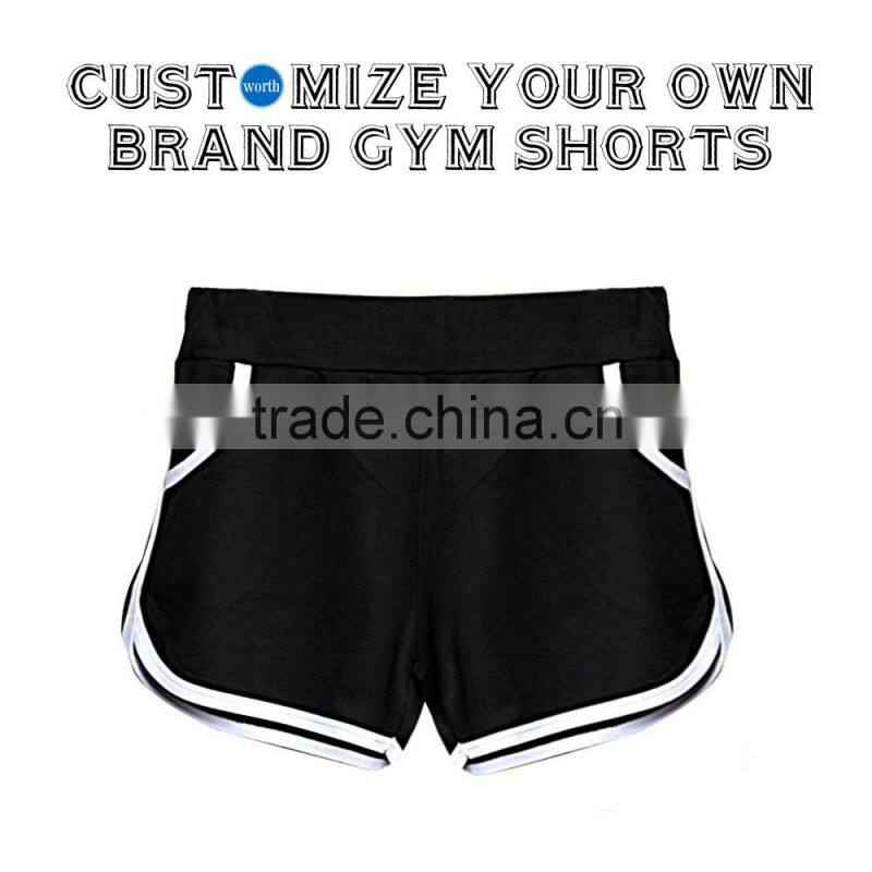 New Summer Pants Sports Gym Shorts Women Workout Waistband Skinny Yoga Shorts