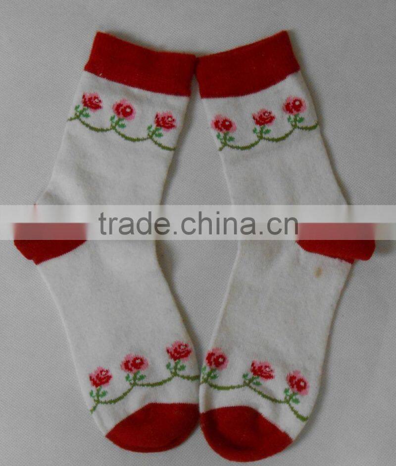 Hot Sale Women Rabbit Wool Thickening Socks Good Quality Lady Daily Socks