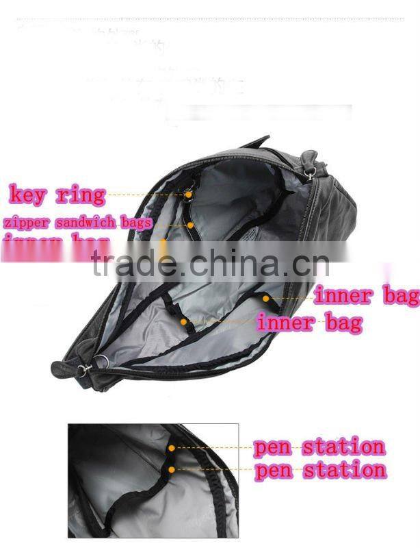 fashion leather aslant or messenger satchel bag