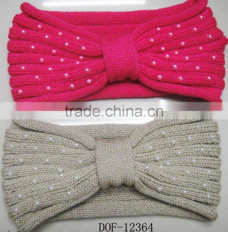 Fashion Hot crochet acrylic wave popular headband
