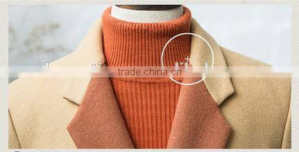 Vintagel wool men coat winter coat