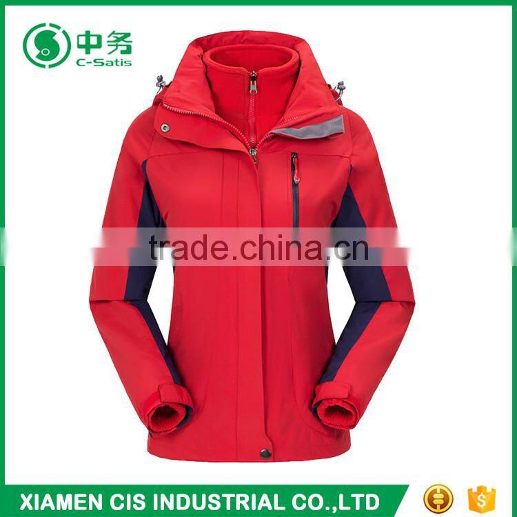Custom Logo Design Windproof Waterproof Women Climbing Mountain Jacket