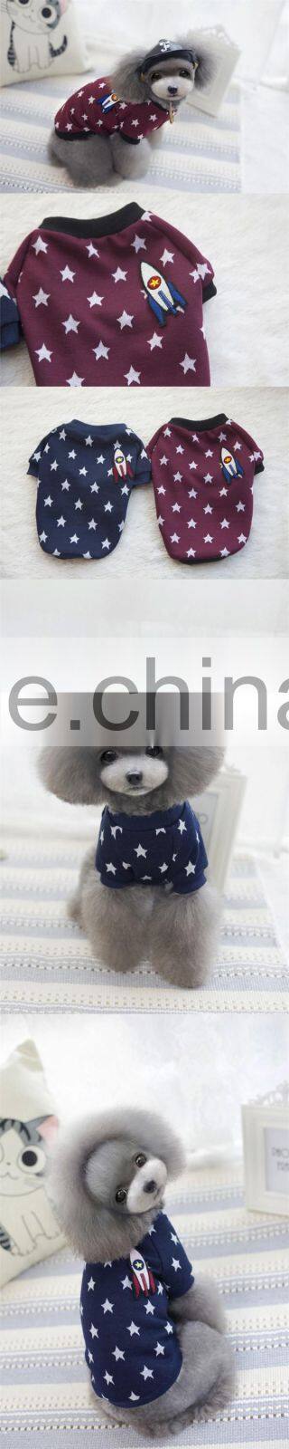Fashion Design Pet Dog Clothes Dog T Shirt Red Pet T Shirt Wholesale China