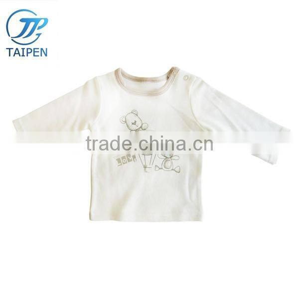 2017 Spring Baby 100% Cotton 2pcs Set t Shirt And Pants With Cute Bear Pattern Unisex Baby Clothes