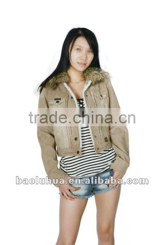 new style fashion women's corduroy jackets