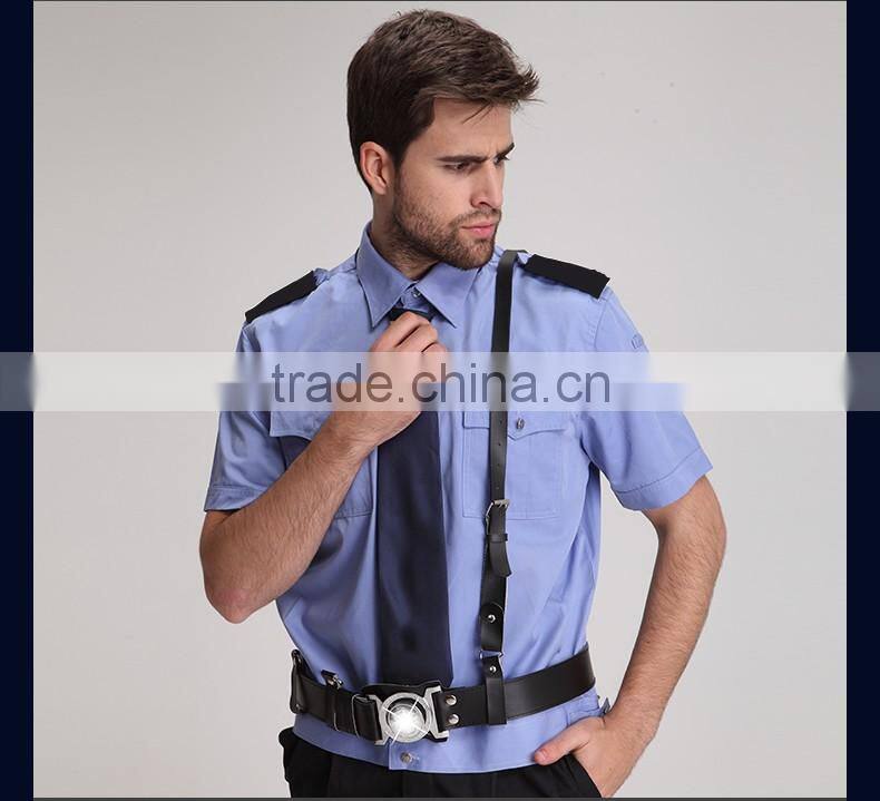 Juqian China Quality Custom Uniform Product Type and OEM Service Supply Mens Security Guards Uniform Shirts