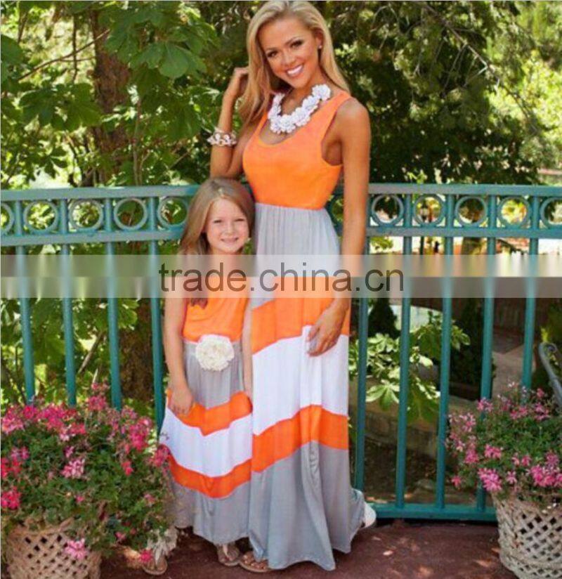 Trendy Mother And Daughter Clothes Girls Matching Family Lace Dresses Clothing