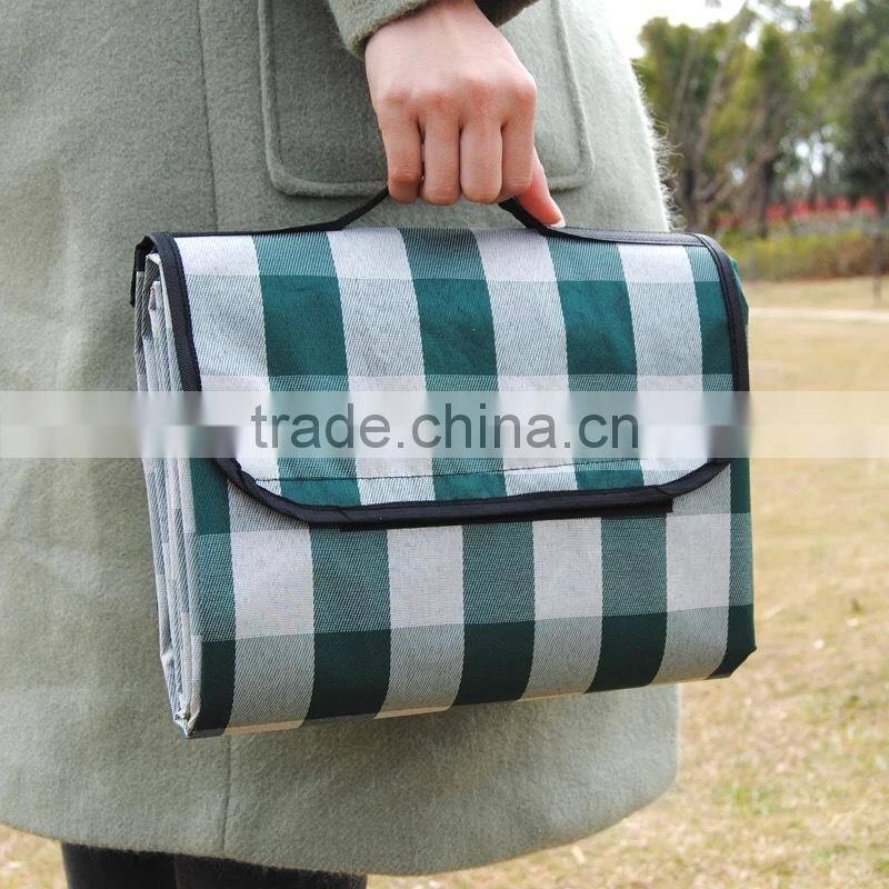 Oxford Fabric Quilt Seam Two Layers Waterproof Picnic Blanket