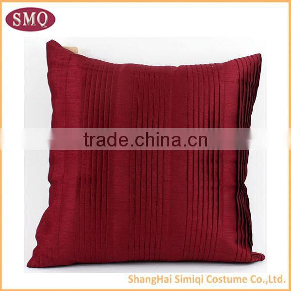 2014 china wholesale red pleated pillow