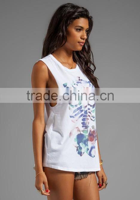 loose plain watercolor tank top