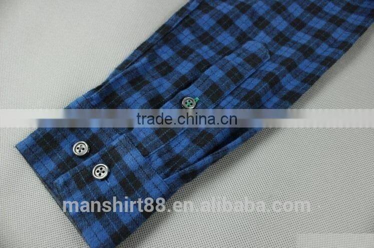 latest winter design button down flannel couple shirt plaid shirt