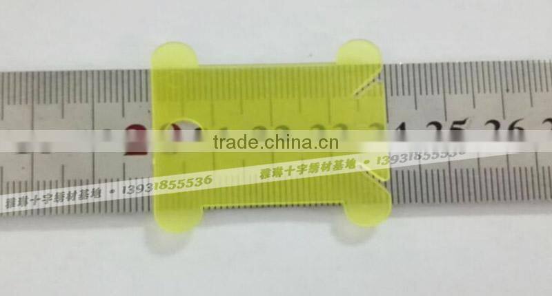 Wholesale Bobbin Winding Board craft colorful plastic sewing tools for cross stitch Winding bobbin Card