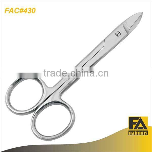 Nail care scissors stainless steel
